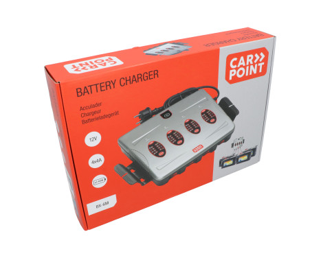 Carpoint BX-6 Battery Charger 16A / 4 Bank, Image 5