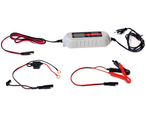 Fully automatic 11-stage battery charger Kraftpaket 6V / 12V -4A (with quick release) (EU plug), Image 2