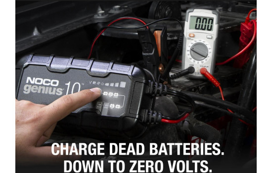 Noco Genius Smart Battery Charger G10EU 6V and 12V 10-Amp (EU plug), Image 9