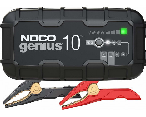 Noco Genius Smart Battery Charger G10EU 6V and 12V 10-Amp (EU plug)