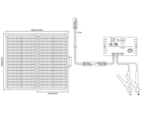 Osram BATTERY charge Solar 100W, Image 11