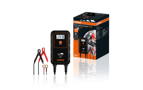 Osram battery charger 12/24 volt 8 amps, Image 2