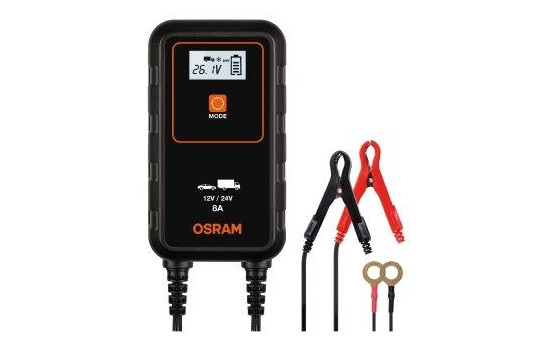 Osram battery charger 12/24 volt 8 amps, Image 5
