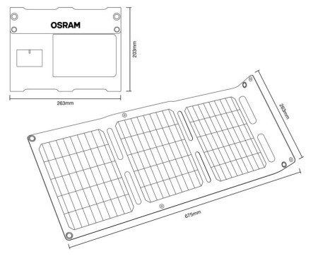 Osram BATTERYcharge Solar 20W, Image 11