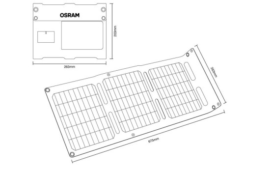 Osram BATTERYcharge Solar 20W, Image 11