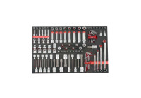 Force Torx and resistorx hex key and wrench set 104 pieces (EVA)