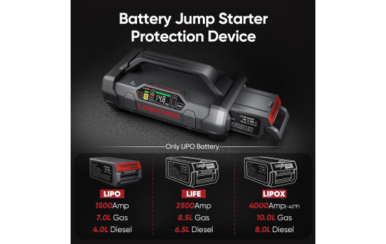 Lokithor ApartX Jumpstarter excl. battery, Image 8