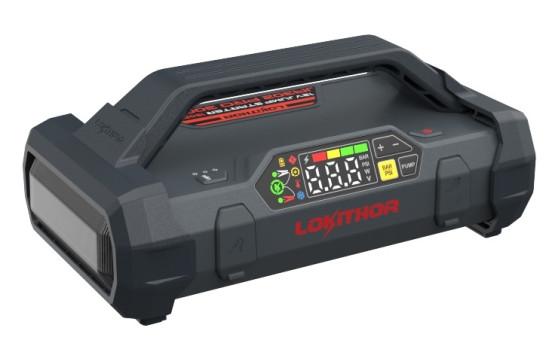 Lokithor JA302 PRO 2500A Lithium Jumpstarter with 10bar Compressor