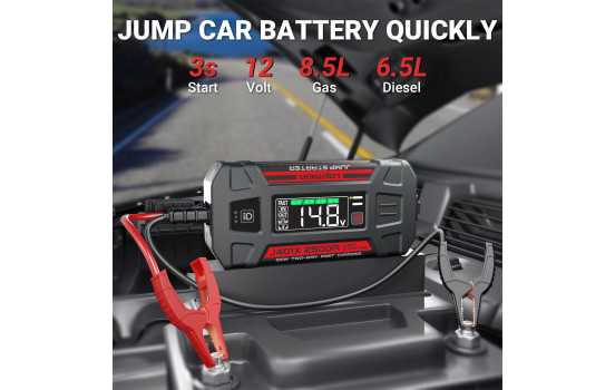 Lokithor Jump Starter J401X 12V 2500A, Image 4