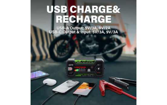 Lokithor Jumpstarter J1350 PRO 12V 1350A, Image 7
