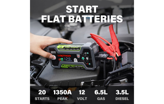 Lokithor Jumpstarter J1350 PRO 12V 1350A, Image 5