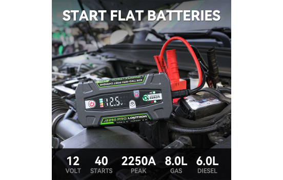 Lokithor Jumpstarter J2250 PRO 12V 2250A, Image 5
