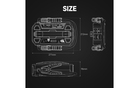 Lokithor Jumpstarter J3250 PRO 12V 3250A, Image 9