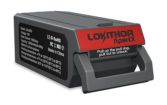 Lokithor Lipo Battery 1500Ah for ApartX, Image 2