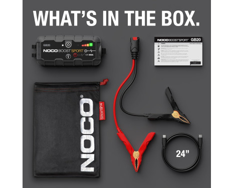 Noco Genius Jump Starter GB20 12V 500A, Image 4