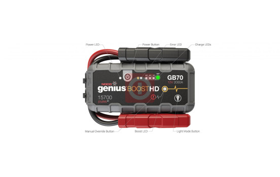 Noco Genius Jump Starter GB70 12V 2000A, Image 8