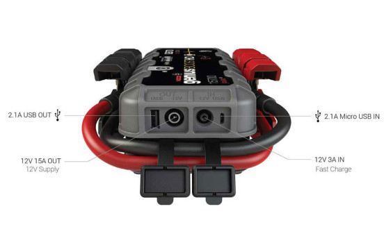 Noco Genius Jumpstarter GB70 12V 2000A (Including Protective Case), Image 11