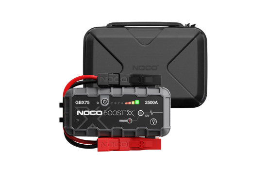 Noco Jumpstarter Genius GBX75 Lithium 12V 2500 Amp including Noco Protective Case