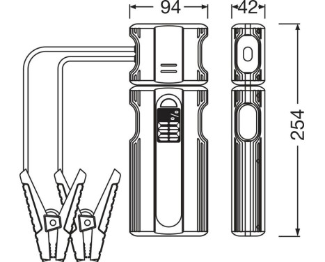 Osram BATTERY jumpstart 1500, Image 5