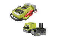 Ryobi ONE+ 18V Battery Jumpstarter RJSC18-0 Including 4.0ah Battery + Charger
