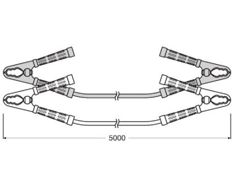 Osram BATTERYstart Jumper cables 1200A, Image 6
