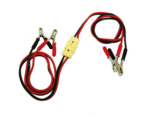 Starter cable set 500A with copper terminals and safety plug