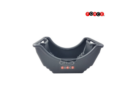 Wheel axle oil drip tray