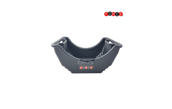 Wheel axle oil drip tray