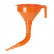 Pressol funnel 160mm with plastic spout