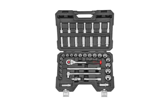 Force 1/2"DR. 6pt. Flank Sockets Combination Set