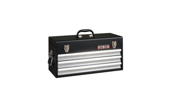 Force Black Tool Chest with 3 Drawers and Top Lid, Image 2