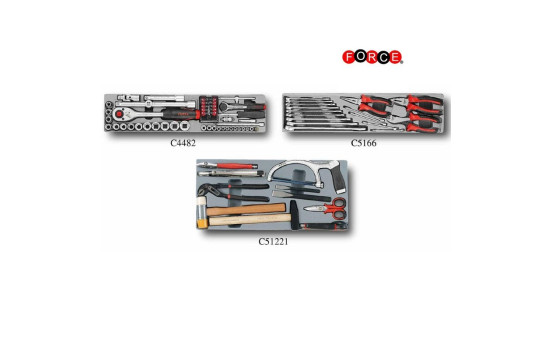 Force Toolbox filled 3 layers and 76 pieces, Image 3