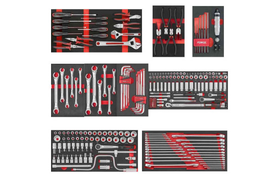 Force Toolbox filled 9 drawers 255 pieces (EVA), Image 2