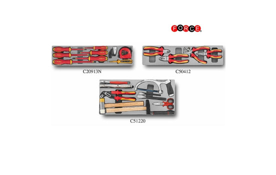Force Toolbox insulated Tools 3 layers 25 pieces, Image 4