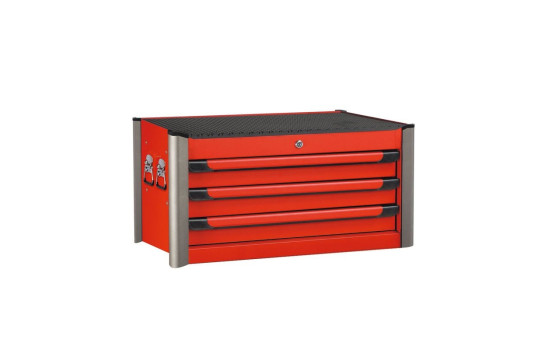 Jumbo Red 3 Drawer Tool Box, Image 2