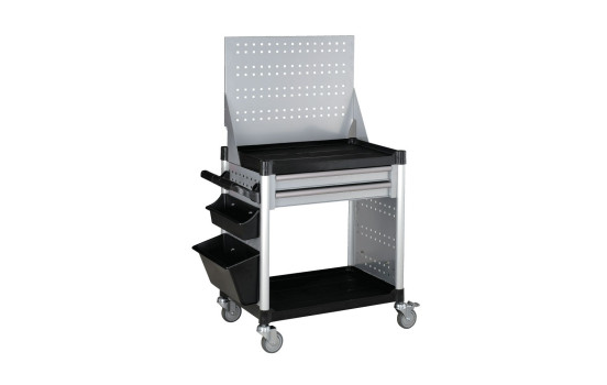 Service cart with 2 drawers