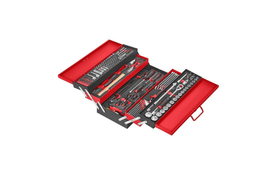 Tool chest with 5 filled drawers 187 pieces, Image 4