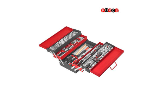 Toolbox filled 101 pieces