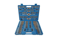 Metric and SAE tap set 110-piece