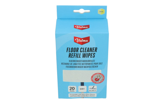 Valma Dry Refill Cloths Floor Cleaner 20 pieces, Image 6