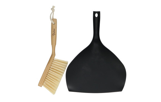 Valma ECO Bamboo Dustpan and Brush, Image 2