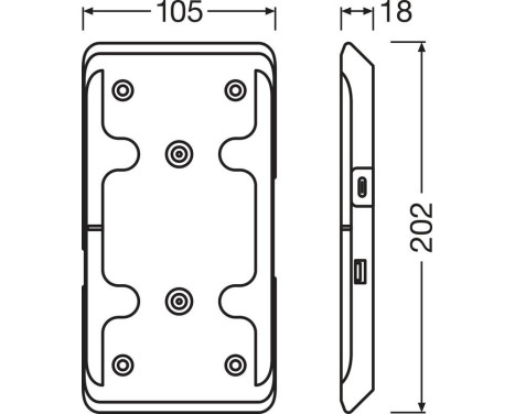 Osram LED Charging Station DUAL CHARGE PAD, Image 7