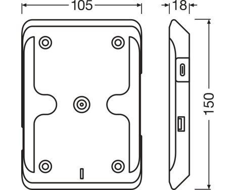 Osram LED Charging Station SINGLE CHARGE PAD, Image 7