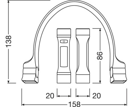 Osram LED Neck Lamp WEARABLE NECKLIGHT, Image 8