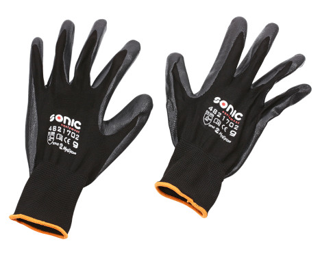 PU-flex working glove black size 9 (L)