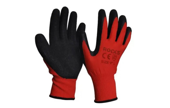 Rooks Work Gloves, size L, 5 pairs
