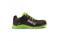 Sparco Lightweight Work Shoes Practice S1P Keke Black/Green Size 37