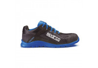 Sparco Lightweight Work Shoes Practice S1P Nelson Black/Blue Size 38