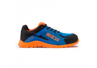 Sparco Lightweight Work Shoes Practice S1P Niki Blue/Orange Size 36