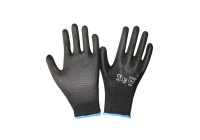 Work Glove Black Size 9 (M)
